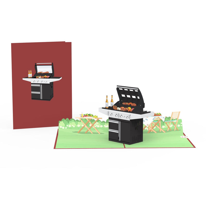 Carte pop-up Grill Grill